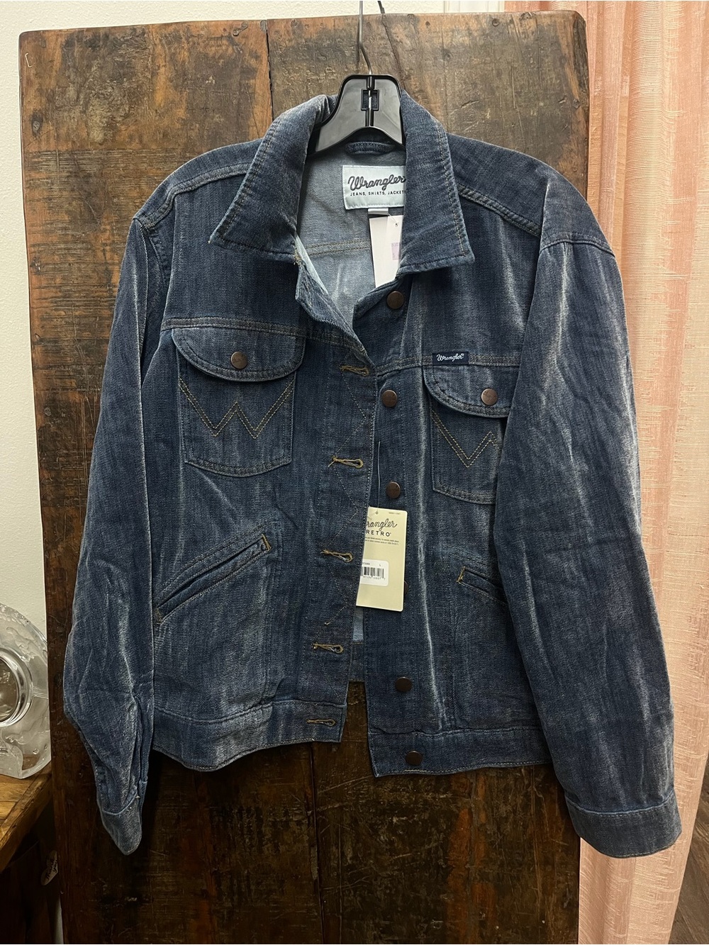 Wrangler Light Blue Denim Jacket - Branded Classic